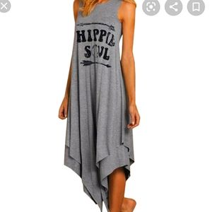 "Hippie Soul" Print Dress Size 5X
